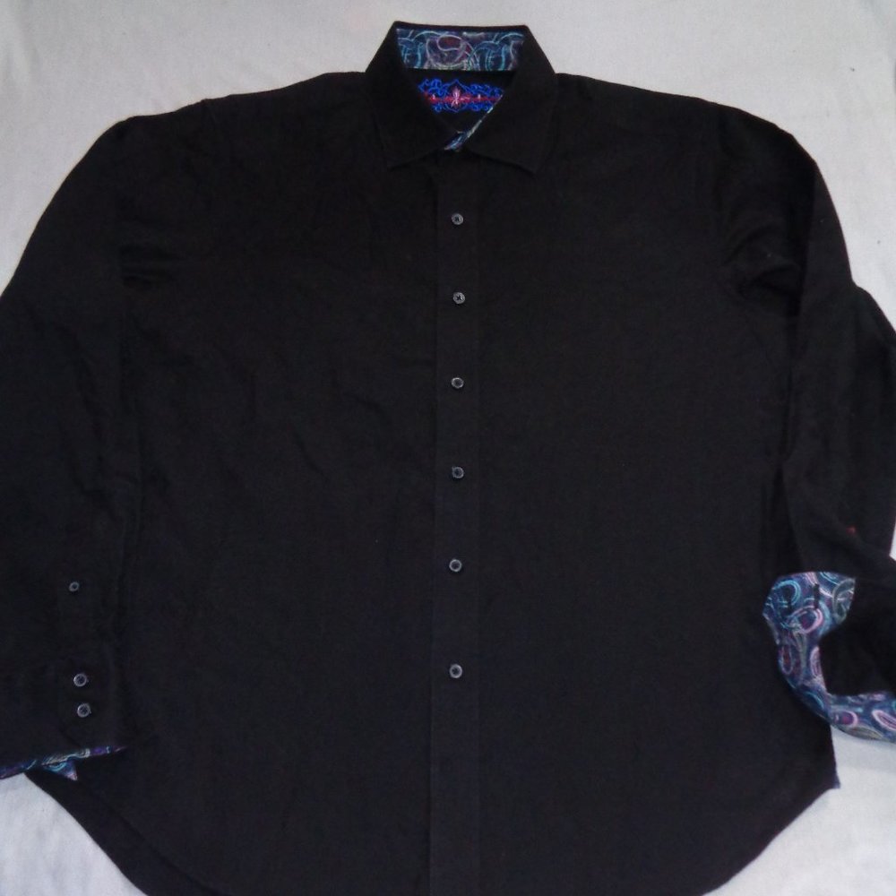 Robert Graham Long Sleeve Large Dress Shirt
